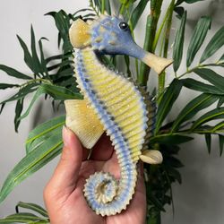 Seahorse Figurine Hanging Ocean Wall Art