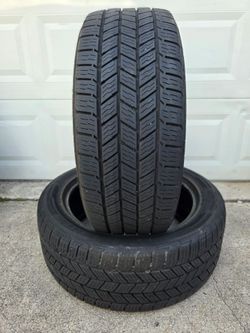 Like New 255/50R20 Continental TerrainContact H/T Tires
