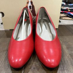 👠  Hush Puppies  Red Blocks 