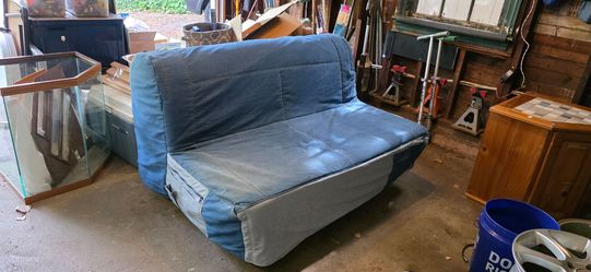 Ikea queen sofa bed.  Futon