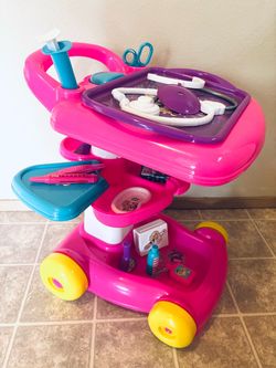 Barbie Pet Care Cart