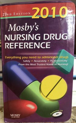 Mosby's 2010 Nursing Drug Reference Book