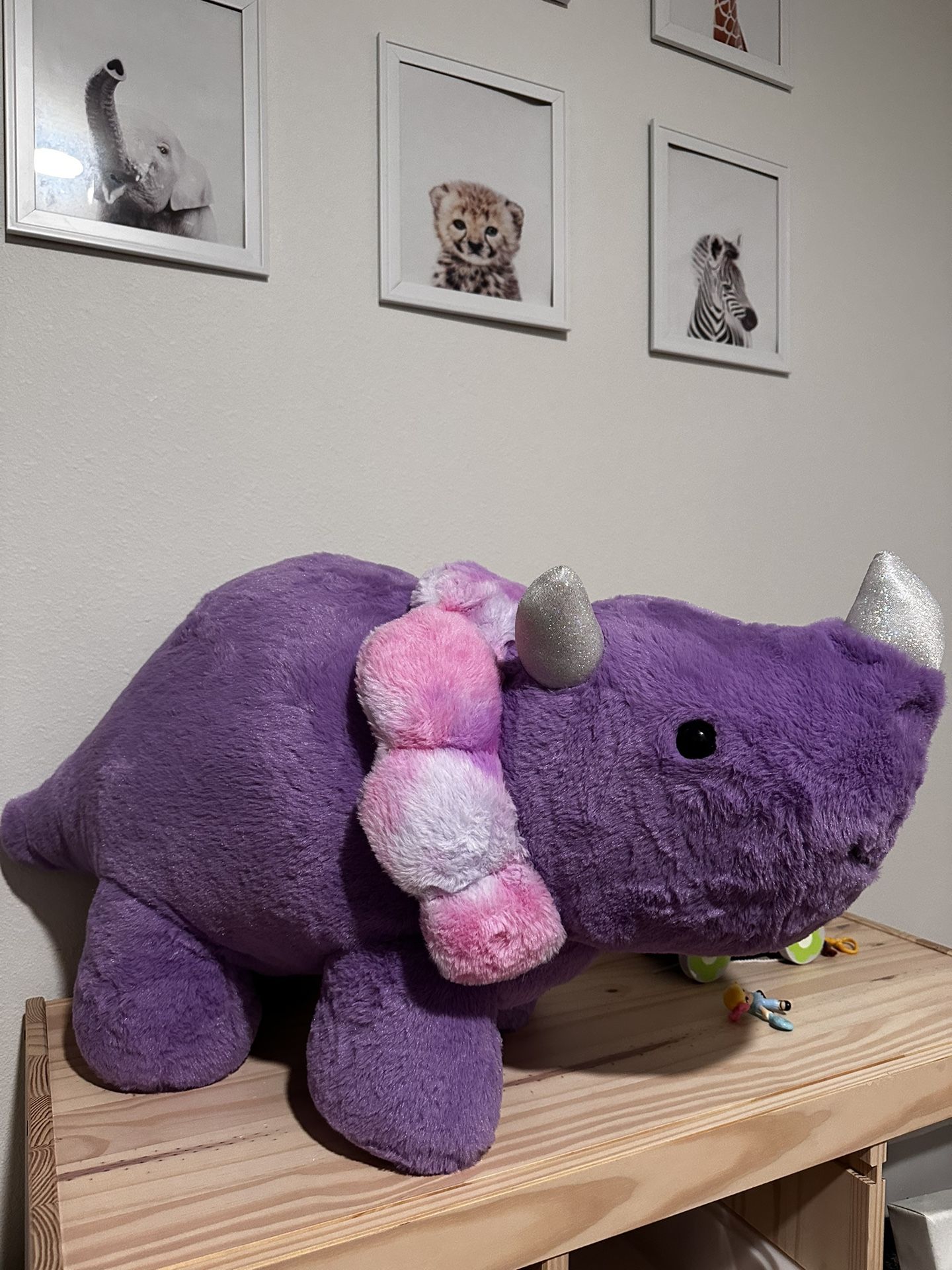 New big plushie triceratops