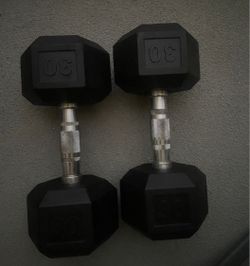 Dumbells 30 20 10 Lbs