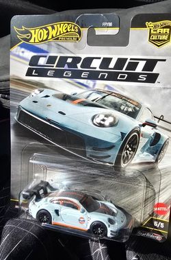 Hotwheels 🔥 Porsche 911 GT3R Circuit Legends