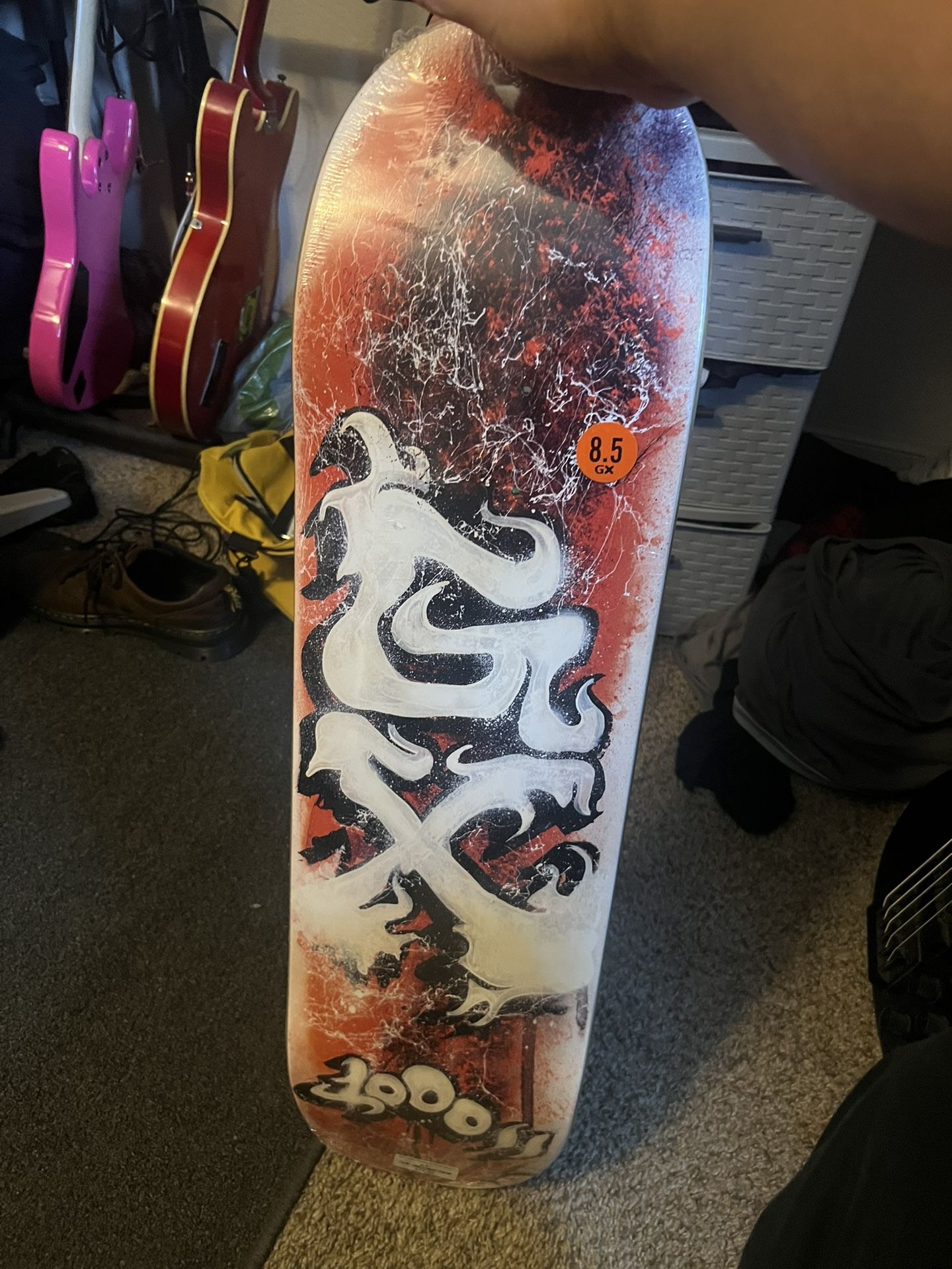 GX1000 Pollock 8.5 Skateboard Deck