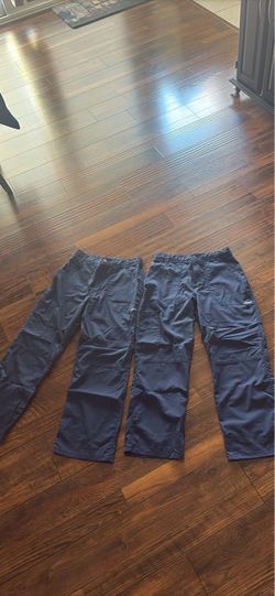 Two Pairs of Navy Cargo Pants scrubs
