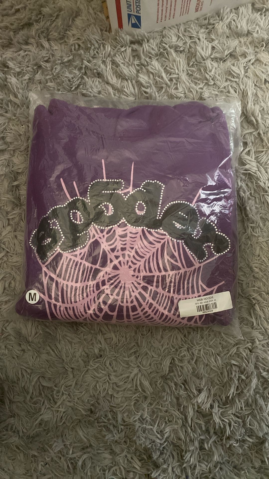 Sp5der Hoodie Size Medium