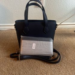 Navy Purse