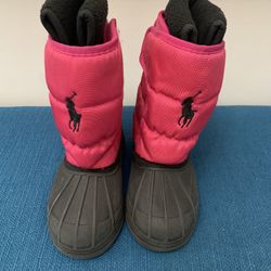 Girl polo boots