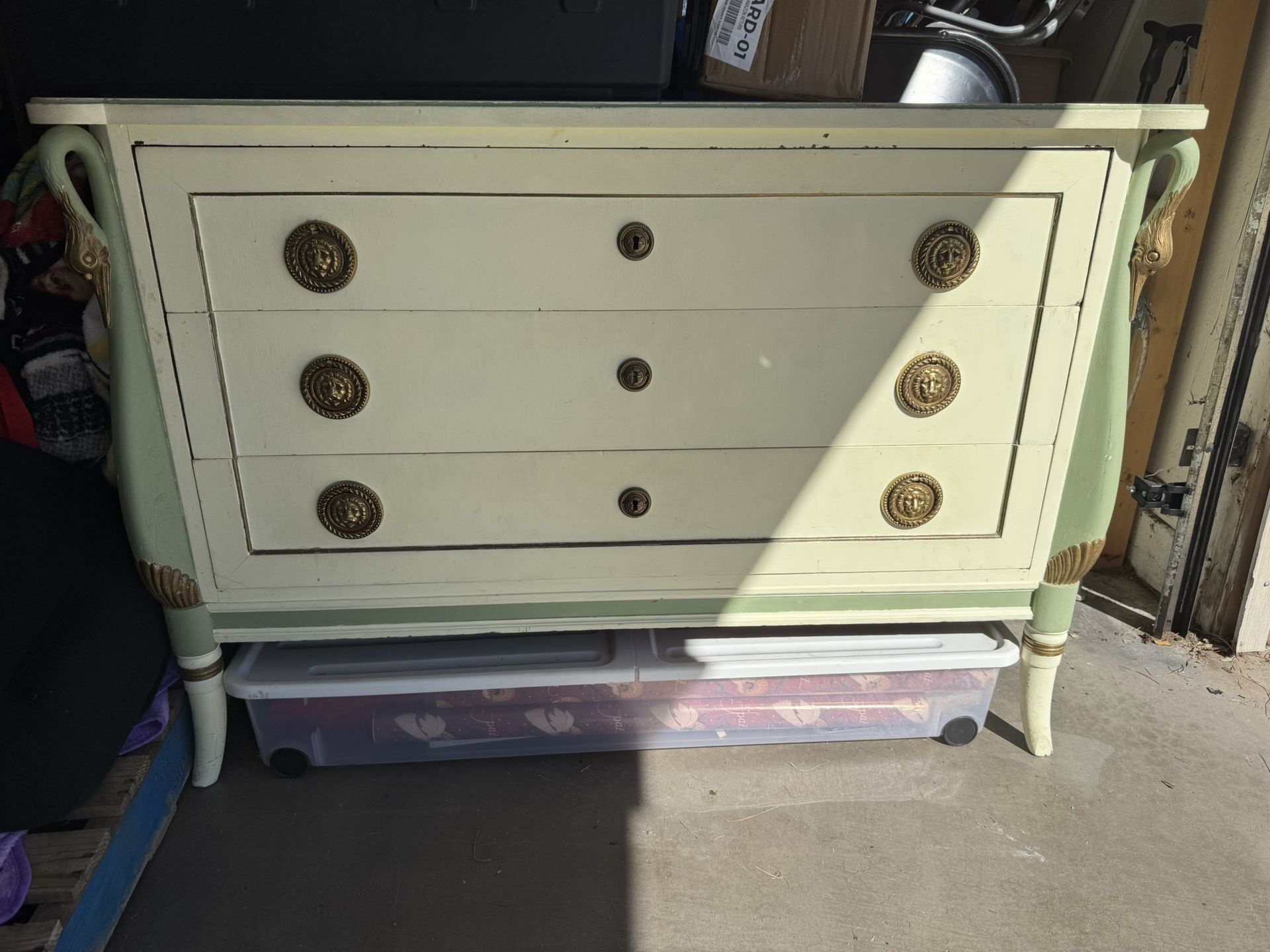 French Napoleon Style Chest Of Drawers