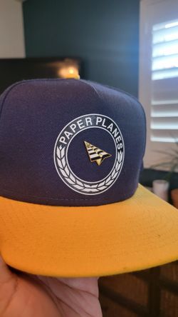 Paper Planes Snapback W/ Pin