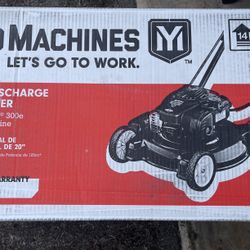 (Brand New) Yard Machine- 20 in. 125 cc OHV Briggs and Stratton Gas Walk Behind Push Mower
