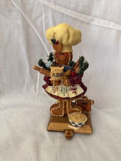 Gingerbread Baker Christmas Stocking Holder