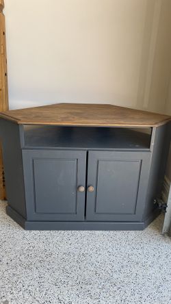 Wood Corner Cabinet