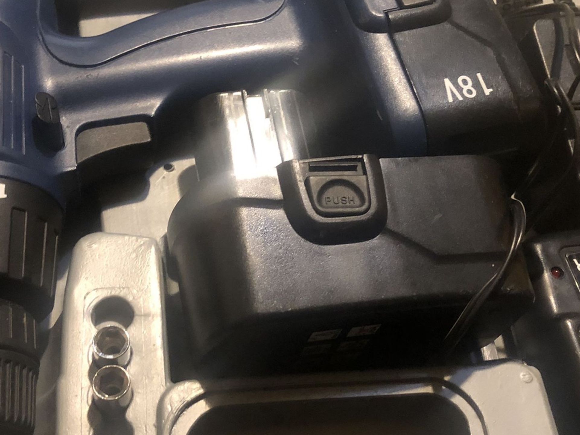 Tornado Tools 18V Cordless Drill And GTV 18 V Cordless Drill Together