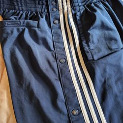 Vintage Retro  Adidas Pull-away Basketball Jersey Pants