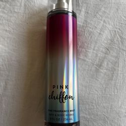 Pink Chiffon Bath And Body Works 