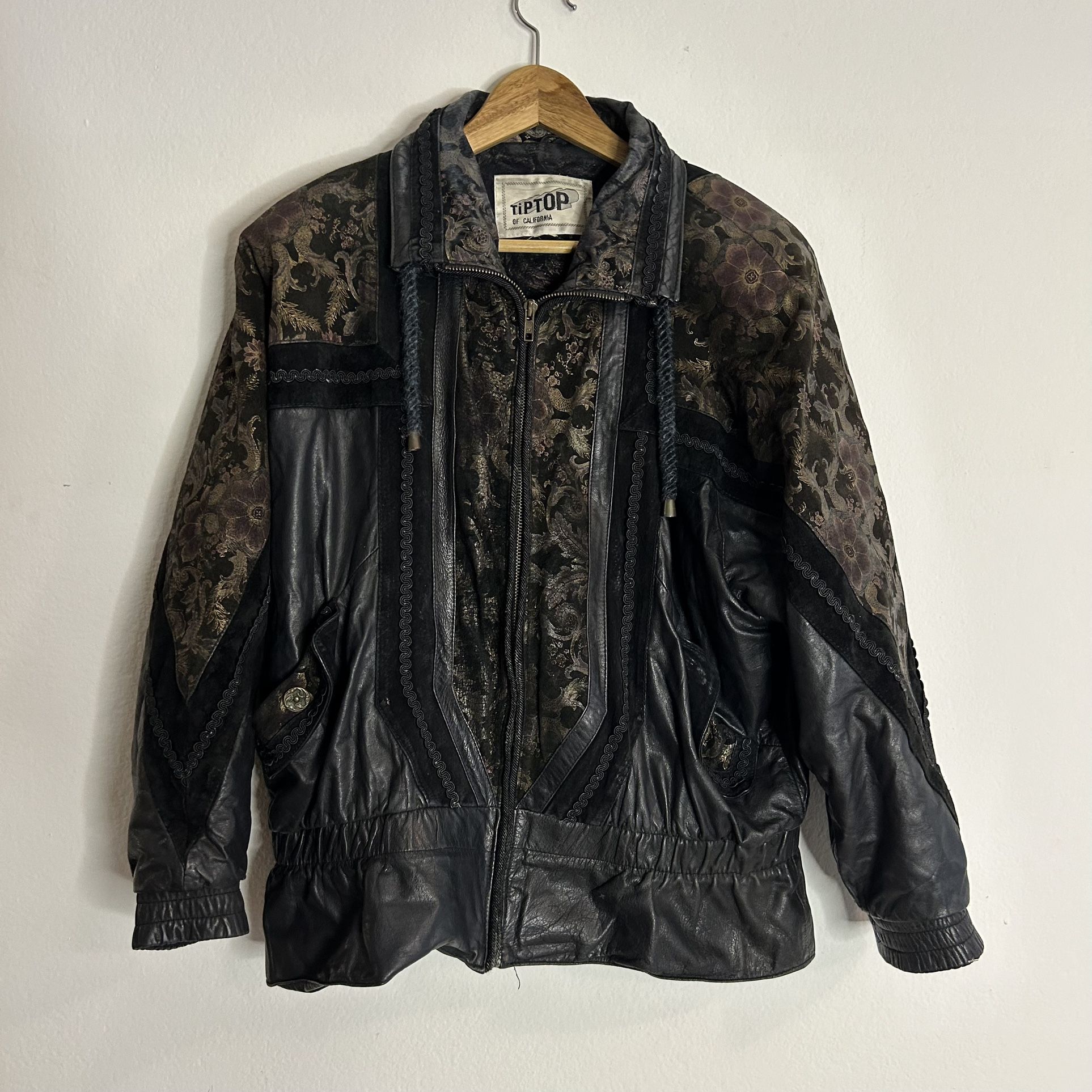 TIPTOP Vintage Genuine Leather Jacket 