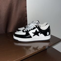 A Bathing Ape Bape Sta Low Black