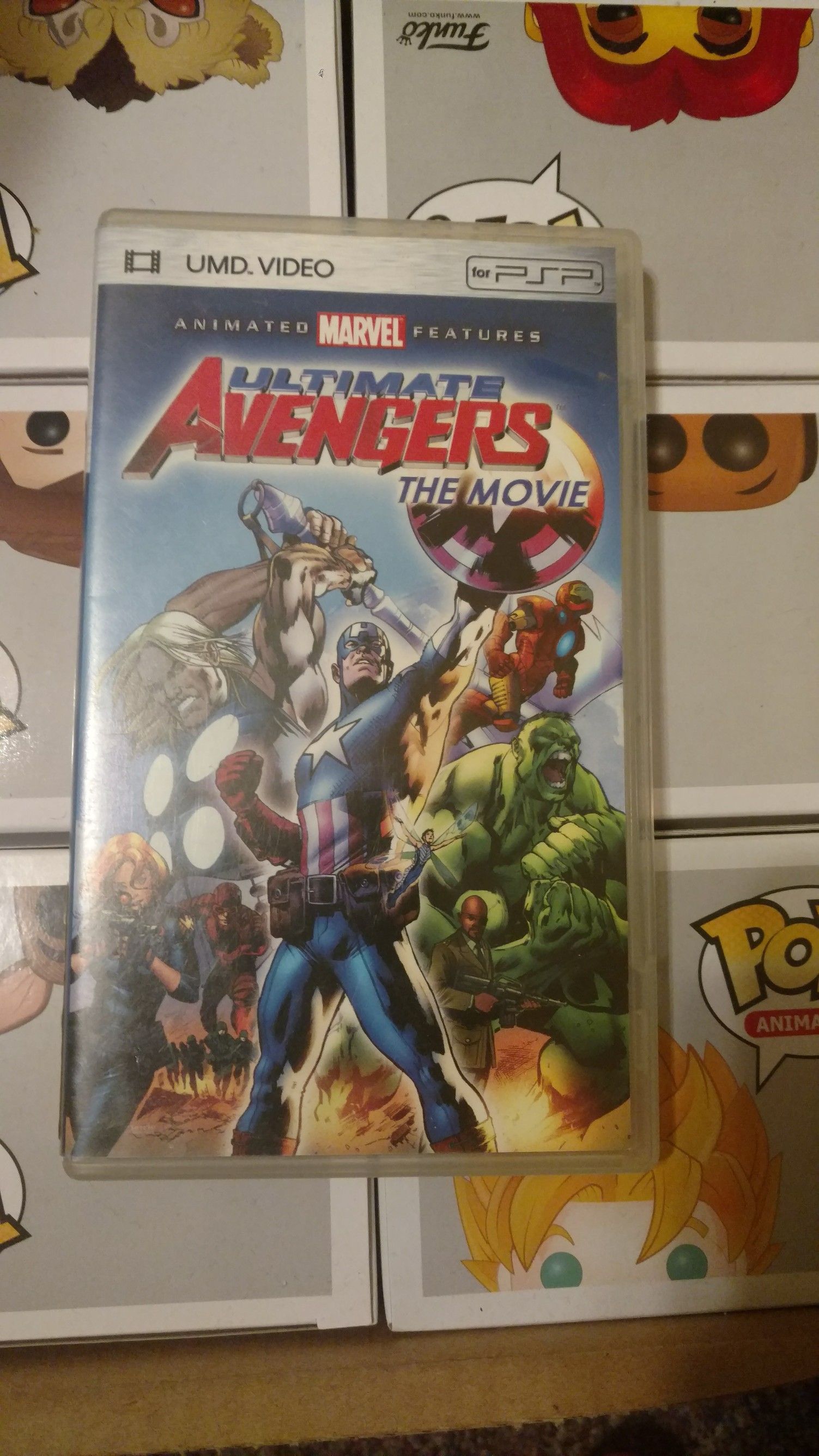 Ultimate avengers psp UMD movie