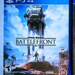 PlayStation 4 game Star wars battlefront $5 tested and working