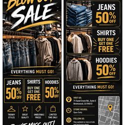 Under new ownership everything must go