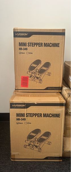 HARISON Mini Steppers for Exercise, Stair Stepper with LCD Monitor 300LBS Capacity, Portable Under Desk Stepper for Home Workout
