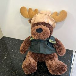 Yellowstone National Park Plush Stuffed Animal Junior Park Ranger Moose New 13in 