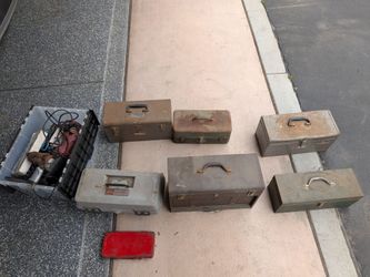 Miscellaneous tools with tool boxes
