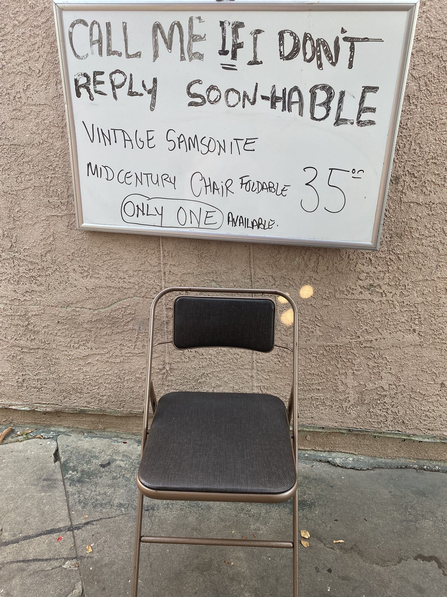Vintage Foldable Chair