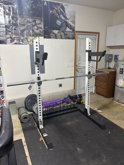 Squat Rack / Bench Press with Olympic bar