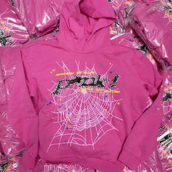 Pink Sp5ider Hoodie
