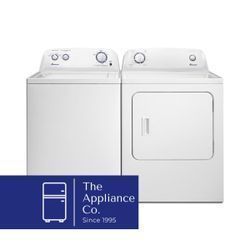 Amana Top Load Washer and Gas Dryer