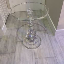 Lucite End Table