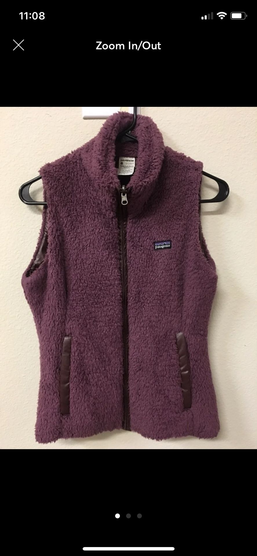 Patagonia W’s vest reversible size S