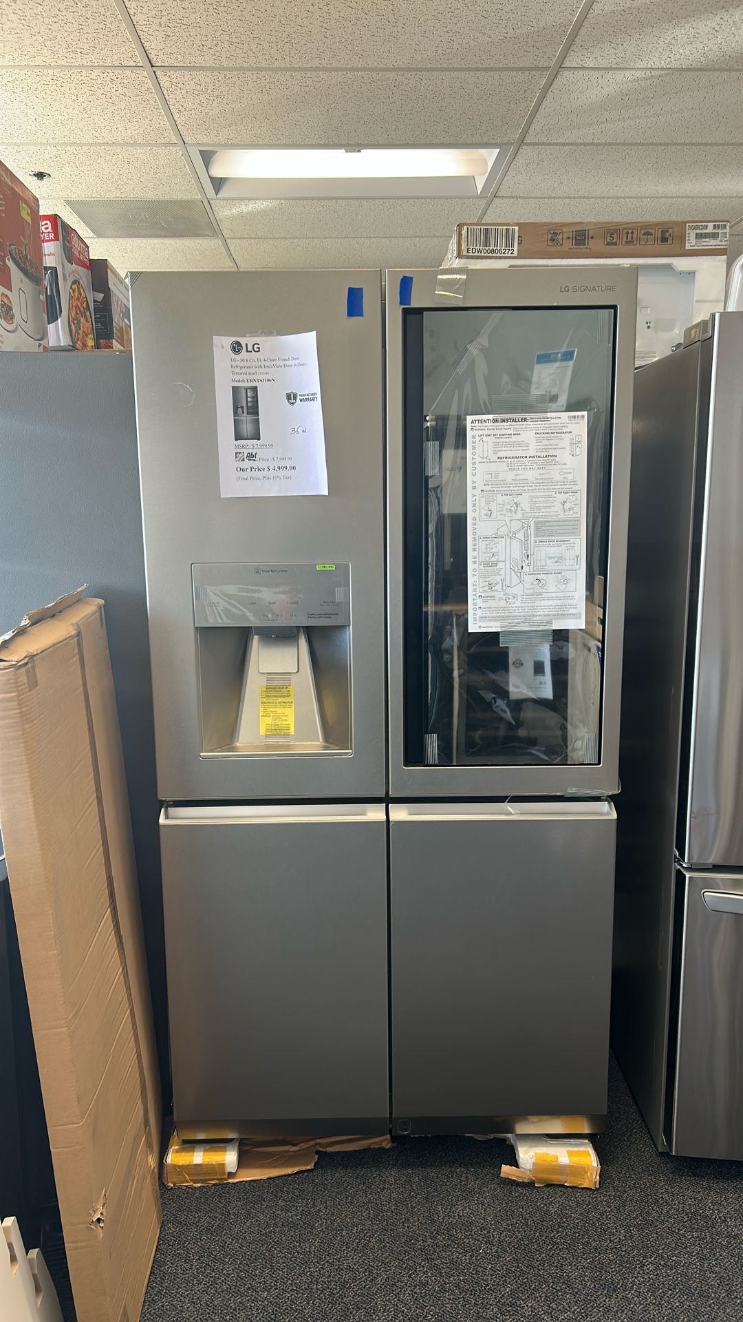 LG Signature Premium Refrigerator For Sale