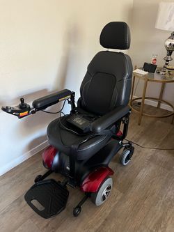 Power Wheelchair with Joystick Controller