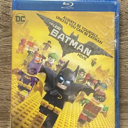 The Lego Batman Movie Blu-Ray New and Sealed