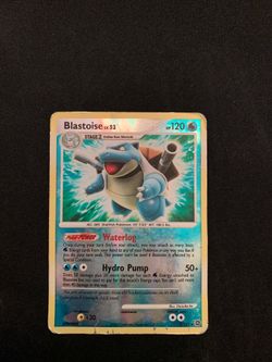 Pokémon Blastoise Reverse Holo