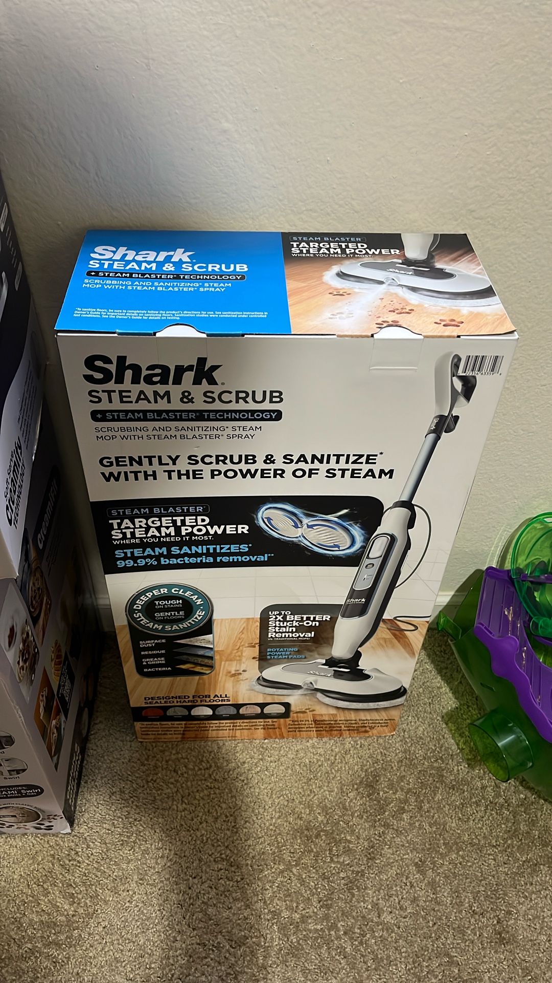 Shark steam mop