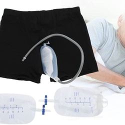 Urine / Pee Bag/ Catheter. Can Be Used For Long Trips. Size Medium