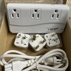 BESTEK Power Converter Worldwide Travel Adapter USB