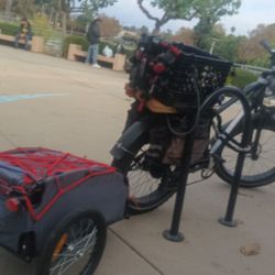 I Have For Sale Dirwin Pioneer Ebike Motor Doesn't Work And Two Cargo Trailers 