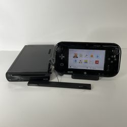 Nintendo Wii U Video Game System - Complete & Tested! Gamepad, Cords, Sensor Bar! 32GB.