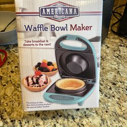 Brand New Waffle Bowl Maker