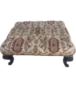 Large Fabric Ottoman