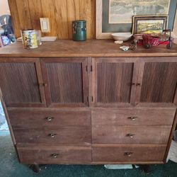 Aniique Teak Dresser For Sale 