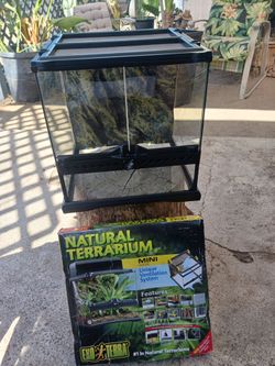 Exo Terra reptile tank enclosure
