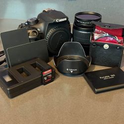 T5 Cannon Camera Set